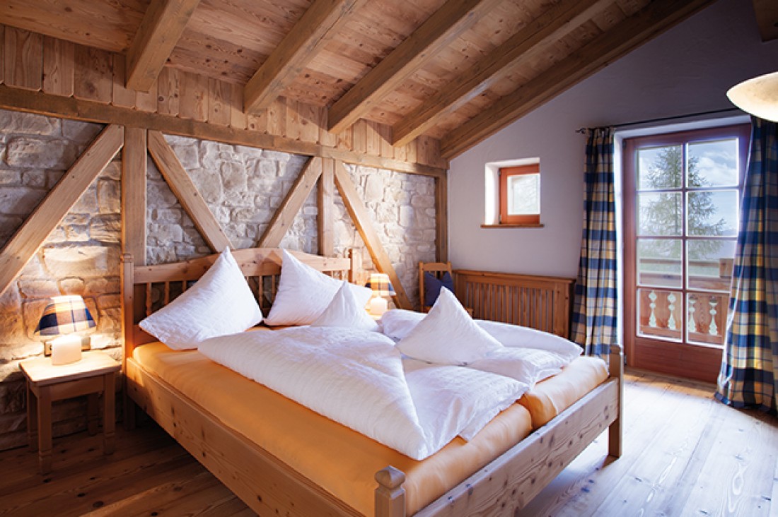 Uriges, gemütliches Schlafzimmer Almjuwel Zaglauhfo