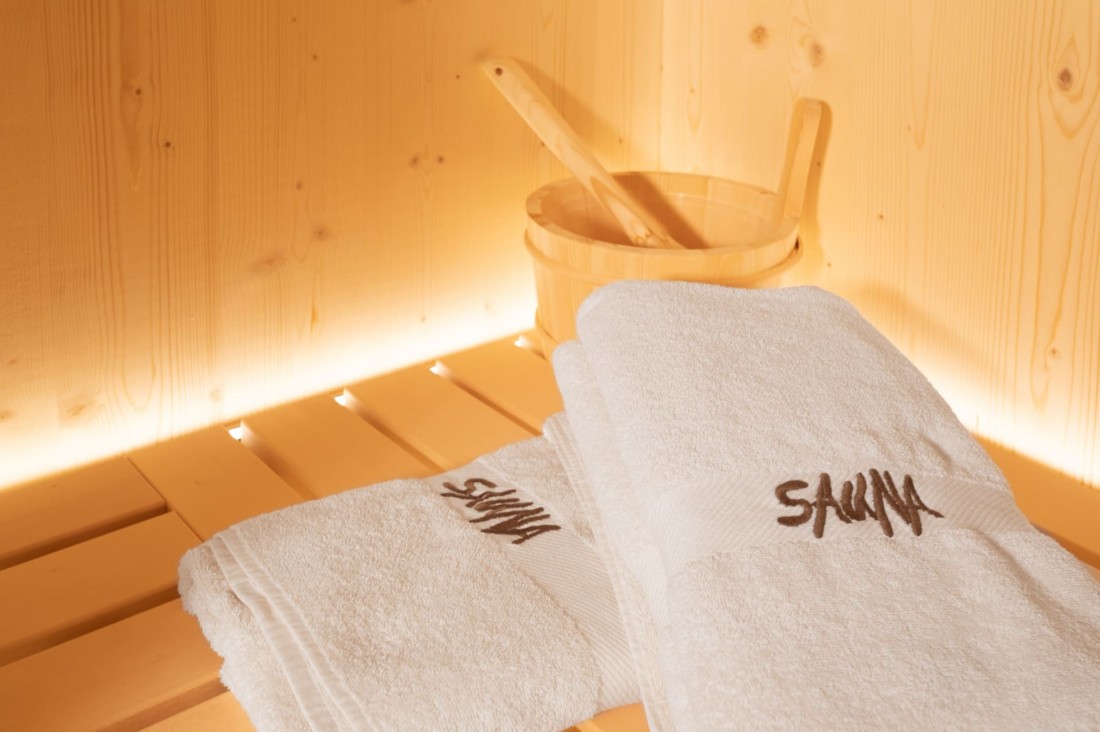 Private Sauna im eigenen Apartment in Haus BergLeben am Zaglauhof Werfenweng