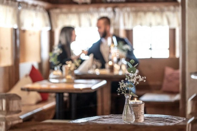 Romantisches Abendessen zu zweit im Liftstüberl Werfenweng