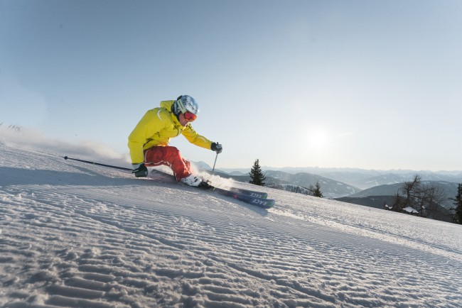 Skifahren im Skigebiet Werfenweng