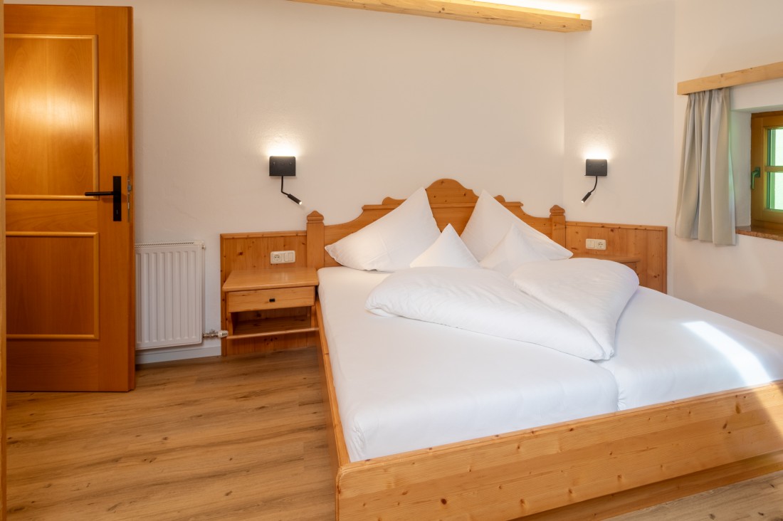 Schlafzimmer in der Ferienwohnung Landhaus Zaglauhof Werfenweng
