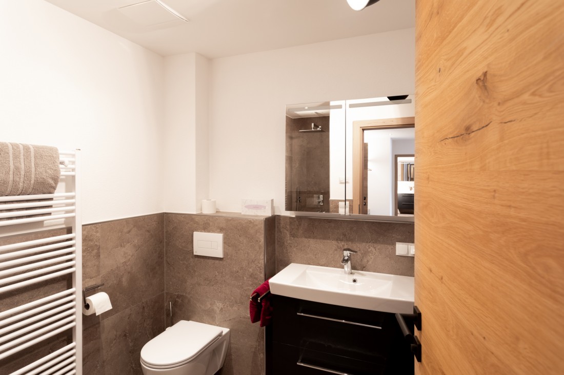 Badezimmer Penthouse-Apartment BergLeben Zaglauhof Werfenweng