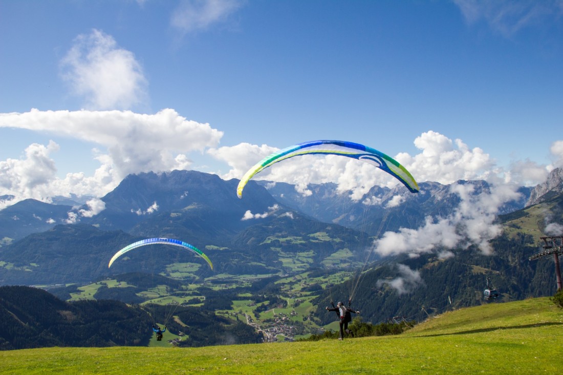 Startplatz in Werfenweng