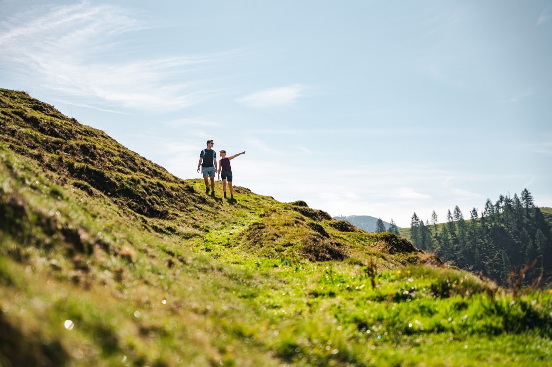 Wandern in den Salzburger Bergen am Tennengebirg in Werfenweng
