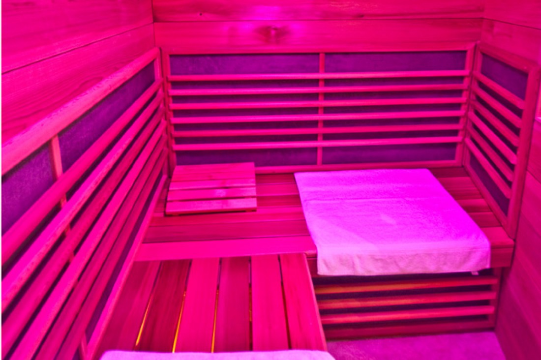 Infrarot-Kabine Wärmestrahlung im Wellnessbereich vom Landhaus Zaglauhof