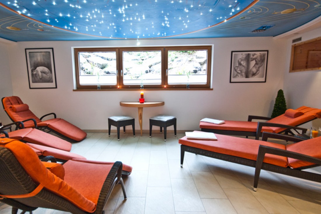 Ruhebereich im Wellnessbereich von Landhaus Zaglauhof in Werfenweng Salzburger Land