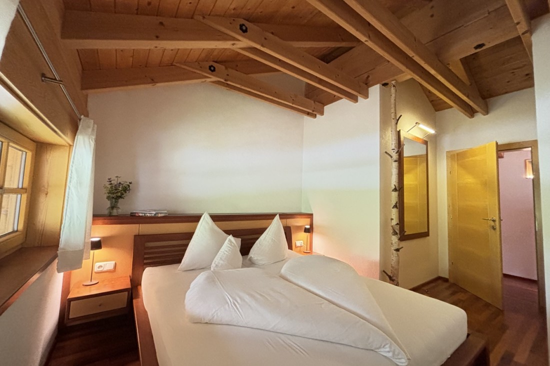 Schlafzimmer für 2 Personen im Landhaus Zaglauhof Werfenweng 