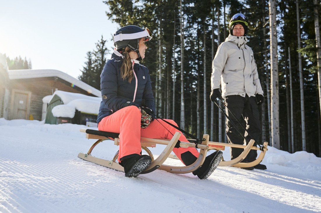 Rasante Rodelfahrten in Werfenweng
