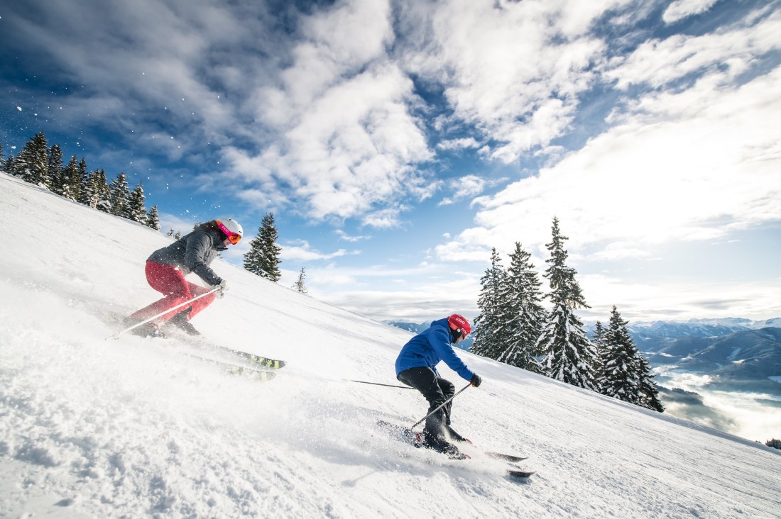 Skifahren im Salzburger Land Familienskigebiet Werfenweng